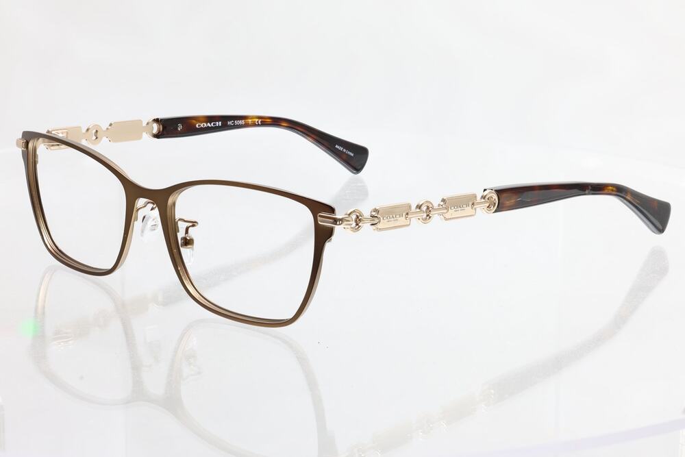 Coach HC5065 9213 (Sand/Tortoise) 53-17-135mm Eyeglass FRAMES ONLY - GOOD